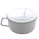 Pupan instant noodle bowl ceramic noodle soup bowl with handle with handle and lid breakfast cup bowl number household student sealed lid instant noodle cup