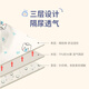 Babyprints婴儿尿布兜隔尿裤透气防水防侧漏可洗3条装 蓝色均码
