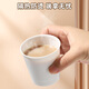 Rice rattan disposable cup thickened drinking cup rice husk food grade high-end office home hospitality small tea cup beverage cup 125ml rice husk water cup 10 packs (200 in total)