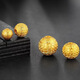 Changju Gold 999 Pure Gold 18k Gold Xiangyun Beads Handmade DIY Transfer Beads Accessories for Men and Women Separate Beads Hand Strap Beads 12mm Only Beads