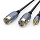Akihabara от 3,5 мм до двух SNX Audio Cable-Adapter Adapter Audio xlx Cable QS3524 QS3524T1D5 Audio to Audio