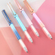 Stein 756 spritzt oder dispergieren Tinte EF feine Spitze 0,38 mm Füllfederhalterwechseln Sie Water Wasserabsorption Dual-Purple-Stift-Grundschule Schüler üben das Schreiben von hohlen Reichen [weißer und blauer Stifthalter] 0,38 mm x 2 Tintenbeutel x Tipp