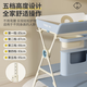 泰美高（Trimigo）尿布台多功能婴儿护理台新生儿抚触台宝宝换尿布便携折叠婴儿用品 尿布台婴儿护理台【墨黛蓝】