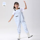 Cefrekay Kinderwasserhosen spielen mit Wasser einteiliger Kindergarten wasserdichte Kleidung, um Meer Regenhosen Männer und Frauen Kinder Regenstiefel zu fangen, um Fisch Strand gelb zu fangen [mit Tasche] 9226 (Schuhlänge 17 cm) Einen Größe aufgenommen