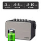 Shanghao Shanghao S5 kleiner Lautsprecher, Hair Tube Special Tragbarer Lautsprecher Saxophon Outdoor Live Performance Bluetooth -Lautsprecher S5 Klassischer Schwarz + Ruifu W70 Transceiver