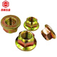 
Kezhitu Level 10 flange surface lock nut GB6187 flange pressure three-point anti-loose self-locking with pad pressing plate nut M16 M61200