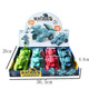 Ouoety Kinder Trägheit Auto Spielzeugkollision Deformation Dinosaurierauto Kampf Chariot Baby Dinosaurier Auto kleines Spielzeug RS6623 Dinosaurier transformieren Auto Eins