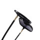 
CONCISE KITE sunglasses for women 2025 new polarized sunglasses for women outdoor driving sun protection and ultraviolet sunglasses glasses black - high-end practical gift high-end sense of high-end