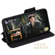 Haoya Redmi K60 mobile phone case flip Redmi lens full cover K60e front magnetic buckle K60Pro soft silicone cover anti-fall protection simulated cowhide Redmi K60/K60Pro black and gray retro leather pattern