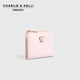 CHARLIE & KELLI品牌 CK轻奢包包女包2025新款卡通小熊钱包女士零钱包卡包 浅蓝色【七夕实用礼物】