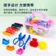Deli 24 Farbton -Student Plasticine Ultra Light Clay Kindergeschenk Mädchen Spielzeug handgefertigte DIY Boxed Clay Tool Set Spielzeug Pink 67825