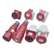 Weipu Industrial Plug Socket 235 Light- und Schattierungshalterung 16325 Core Water of Aviation Aviation Stecker 285 16A5 CORE Isoliertes Sockel Typ6623