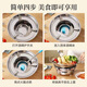 Huanjin thickened stainless steel large alcohol stove alcohol pot household hot pot dry pot soup pot dry boiler complete set stove + large dry pot with lid suitable for 5 28cm