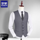 Luo Meng Suit Vest Men's Vest 2025 Summer New Thin Trendy Formal Business Casual Suit Vest Men's Blue Vest M Weight 105-125Jin Jin is equal to 0.5 kg Luo Meng Suit Vest Men's Vest 2025 Summer New Thin Trendy Formal Business Casual Suit Vest Men's Blue Vest M Weight 105-125Jin Jin is equal to 0.5 kg