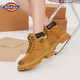 
Dickies women's Martin boots high top fashion couple boots versatile work boots women's yellow women's style-37