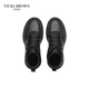 
VICKI BROWN [French brand] Martin boots men's high-end soft sole soft face casual shoes 2025 spring versatile comfortable men's boots black 41