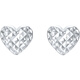 Saturday Fortune PT950 Platinum Earrings for Women Platinum Love Earrings Birthday Gift B0914841 Pair Approximately 1.87g