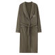 Yalu men's pure cotton nightgown waffle bathrobe men's spring and autumn cotton medium-length nightgown 2025 new style absorbent LJ16834 M [weight 100-120Jin [Jin equals 0.5 kg]]