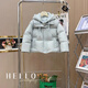 FR.YH.ZH小同学kids童装国标女童2024洋气双拉链棉服-9712 粉红色 cm 120