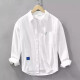 Semir Teenager Langarmed Shirt Herren Trendy Marke Cotton Shirt Frühling und Herbst Arbeit Jacke 2025 Neue Top 6625 Aprikosenfarbe L.