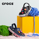 Crocs Bey Kaluban Children's Cave Shoes Chores de plage Chaussures garçons et filles Booths Slippers / 207018/207019 Black-001 35 (215 mm)