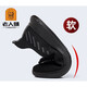 
French old man's head mesh shoes men's new summer flying mesh shoes men's one-foot casual sports shoes breathable running shoes men XYR15933 black 38