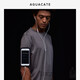 Japan 2025 new running mobile phone arm bag sports arm cover Apple running mobile phone bag wrist bag outdoor breathable rose gray small size