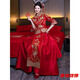 Tilotina Xiuhe Clothes Bridal New Year's Wedding Clothes Chinese Wedding Clothes Winter Toast Clothes Dragon and Phoenix Gown Small Xiuhe Feng Laiyi Simplified Version S 160