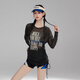 
Sanqi swimsuit women's conservative split three-piece sports long-sleeved shirt covering flesh to make you look slimming hot spring beach vacation swimsuit L