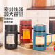 Glass water cup business cup large capacity men and women with lid brew tea and drinking water gift cup household handle cup black 500ml 1 piece
