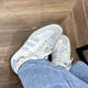 ADIDAS SAMBA OG Menores y zapatos para mujeres en blanco y negro Retro Retro esponjado Sponge Cake Zapatos B75806EF4965 Flagnia oficial auténtico blanco blanco IH4882 Spot 38.5