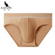 Kangaroo (Daishu) Herren -Briefs rein. Mid-T-T-Shorts der Männer mit atmungsaktivem Baumwoll mit lockerem Schritt und bequemer Mitte der Taille MR9902 Dark Grey () 3 Streifen 3xl 145 ~ 175jin [Jin ist gleich 0,5 kg] 2,7 ~ 3 Fuß