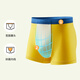Hengyuanxiang children's underwear boys' 7A antibacterial bottom crotch cotton youth boxer briefs development period student shorts 4 pack