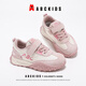 ABC KIDS儿童运动鞋秋季童鞋女童休闲跑步透气阿甘鞋3020米粉色31