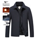 Sieben Wolf Jacke Herren 25 Herbst NEU NEU DREI DREI-STATISCHE ANI-STATISCHE EXECUTIVE Jacke Herren-Revers Jacke Herren Business Windproof 101 (Naru Blue) -25 Neuer Dreier-Verteidiger Antistatic 2xl (180)