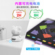 Dance Bare Charging Music Children's Dance Blanket Household Dance Machine No TV 3-6 Years 5 Toys Girls' Birthday Gift [Light Charging Model] Black + Independent Host + Bluetooth