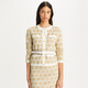 Tory Burch  汤丽柏琦【限时礼遇】 双T LOGO圆领开衫上衣TB 157538 柔和白 / 细沙 967 L 170/92A
