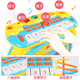 BAOI Children's Drum Toys Beat Musical Instruments Baby Music Jazz Drum Electronic Piano Beginners 1-3-6 years old 1601 Orange
