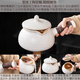 Youshang original ore clay pots and pots can be used for dry-firing household large-capacity boiled milk tea roasted milk fried tea pots and pots Large gradient coffee stone scoop pots and pots Inner enamel 950 701mL (inclusive)-800mL (inclusive)