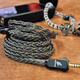 Line -Künstler Black Crazy (Golden Tail) ausgeglichenes Line -Kopfhörer -Upgrade -Linie Shure 846 Zweite Generation/AONOC5 6,35 mm Gerade Schnittstelle