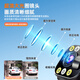 Mingsheng Solar Camera 4G Kraftlos und gridlos dediziertes Outdoor-Mobiltelefon Fernbedienungsmonitor 360 Grad No Dead Winkel mit Nachtsicht Panoramabläufe der View-View-Sprache wasserdicht ohne Plug-In