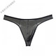 
Lingrui full cotton high stretch thong men's sexy underwear sports men's running underwear markless sex T-trousers red M gray M