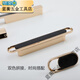 
Mekeje aluminum alloy handle cabinet door handle drawer wardrobe door wine cabinet simple Nordic door handle furniture hardware handle 6623-32 hole distance gold + black