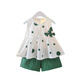 G.Duck niños Little Yellow Duck de 1 a 6 años Summer Summer Fashionable Sweet Style Traje para niñas Santelante Santio Sucalo para niños Amarillo (Estilo de punto) 90 cm