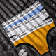 GPHF Japaner Männer Tang sexy u konvex Sportunterwäsche Low Taille Fitness Markless Shorts Baumwoll T-Shirt Black 2 Streifen l Gewicht 105-125 Jin [Jin gleich 0,5 kg]