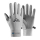 
Cat man gloves men summer mountain climbing rock climbing men sun protection gloves hiking flying Lada climbing non-slip cycling fishing gloves gray (main picture model) one size 1 pair