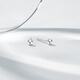 Chao Acer Platinum Ball Beads PT950 Platinum Earrings Small Earrings Priced Birthday Gift One Pair Approximately 0.55g