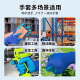 劳保手套 耐磨防滑 A688橡胶压纹 工业工地工作防护手套 搬运不脏手防刺 耐磨王【12双】新升级加厚浸胶更耐用