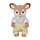 Familles sylvaniennes Version japonaise de la famille de cerfs Sika jouant des jouets de filles maison et des cadeaux d'anniversaire de poupée pour les enfants