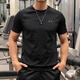 安德玛（Under Armour）官方男士t恤 2025夏季新款运动服户外跑步快干训练半袖健身短袖男 快干透气/宽松版型 /黑色 M (170/92A)